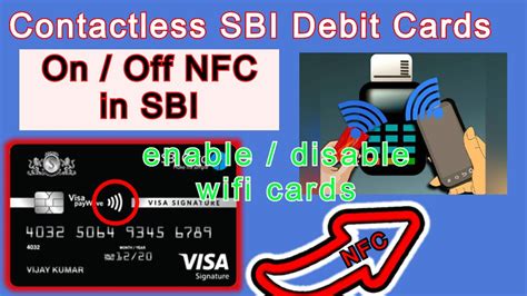 disable nfc card|How to Disable 'Contactless Payment' on Your Debit Card.